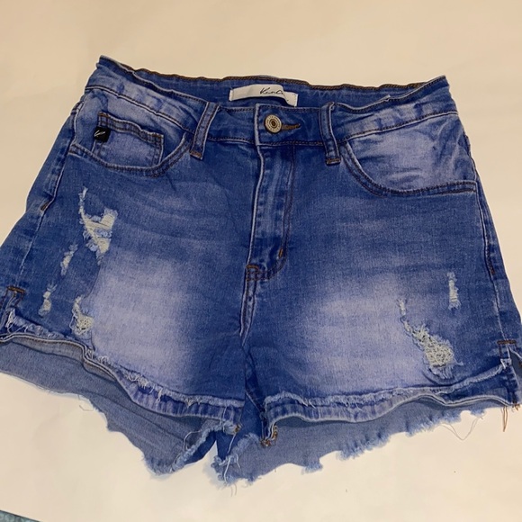 KanCan high rise shorts - Picture 1 of 5